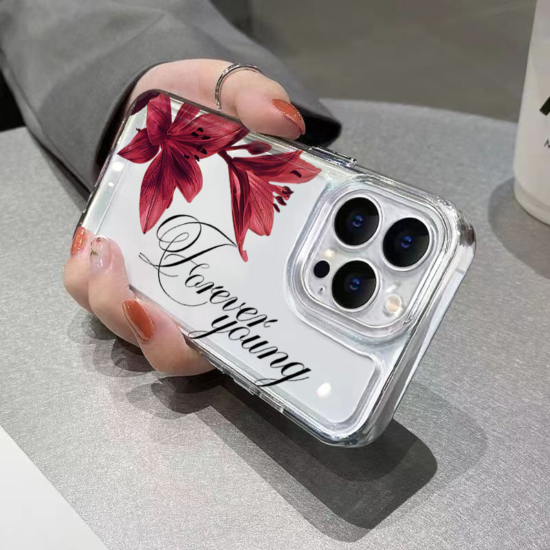 Burgundy Lily English Letter P - Phone Cases Xr Iphone ulasan dan harga