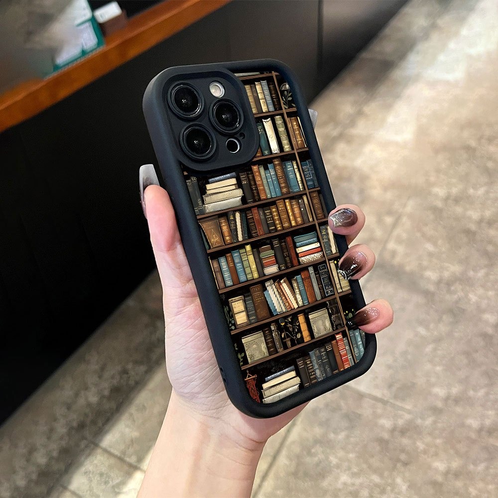 Book Shelf Creative Pattern Ph - Phone Cases Xr Iphone ulasan dan harga
