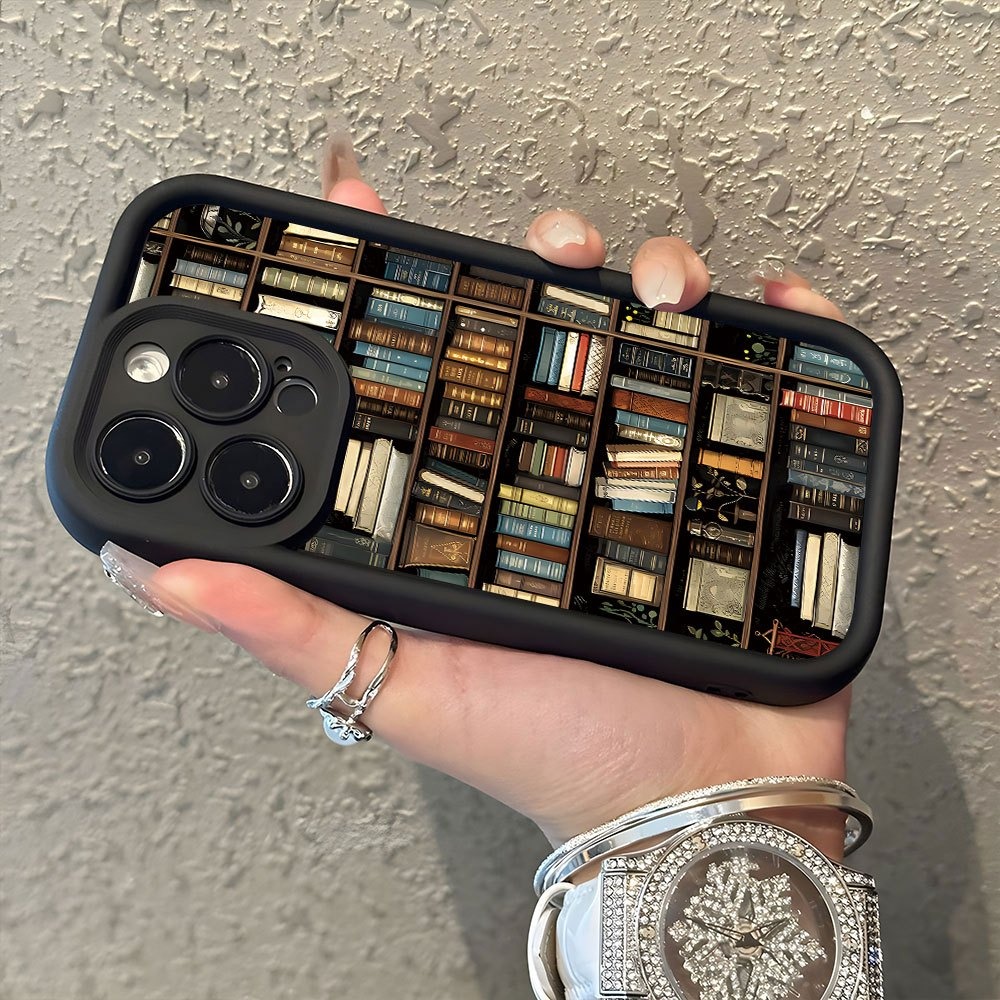 Book Shelf Creative Pattern Ph - Phone Cases Xr Iphone ulasan dan harga