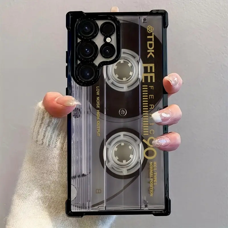 Retro Cassette Pattern Plating - Phone Cases Galaxy A16 5G ulasan dan harga