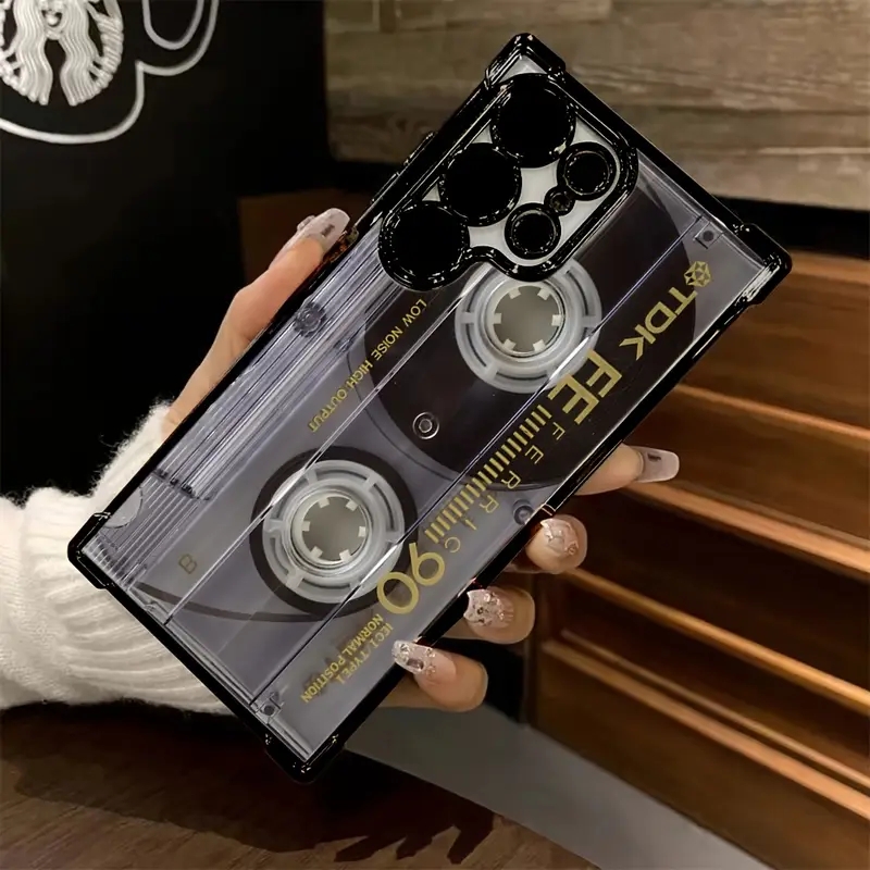 Retro Cassette Pattern Plating - Phone Cases Galaxy A16 5G ulasan dan harga