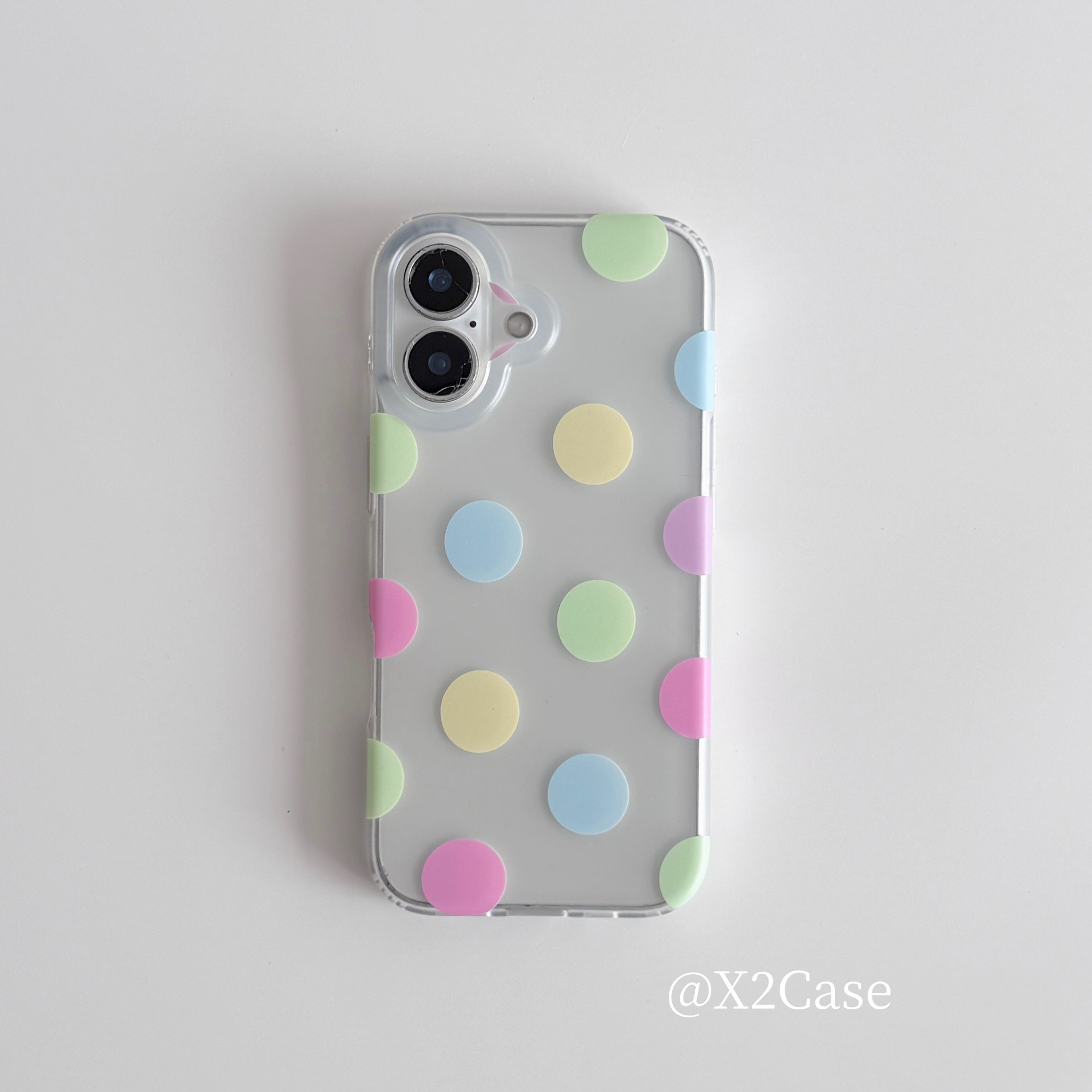 Korea Ins Colorful Polka Dots  - Phone Cases Xr Iphone ulasan dan harga