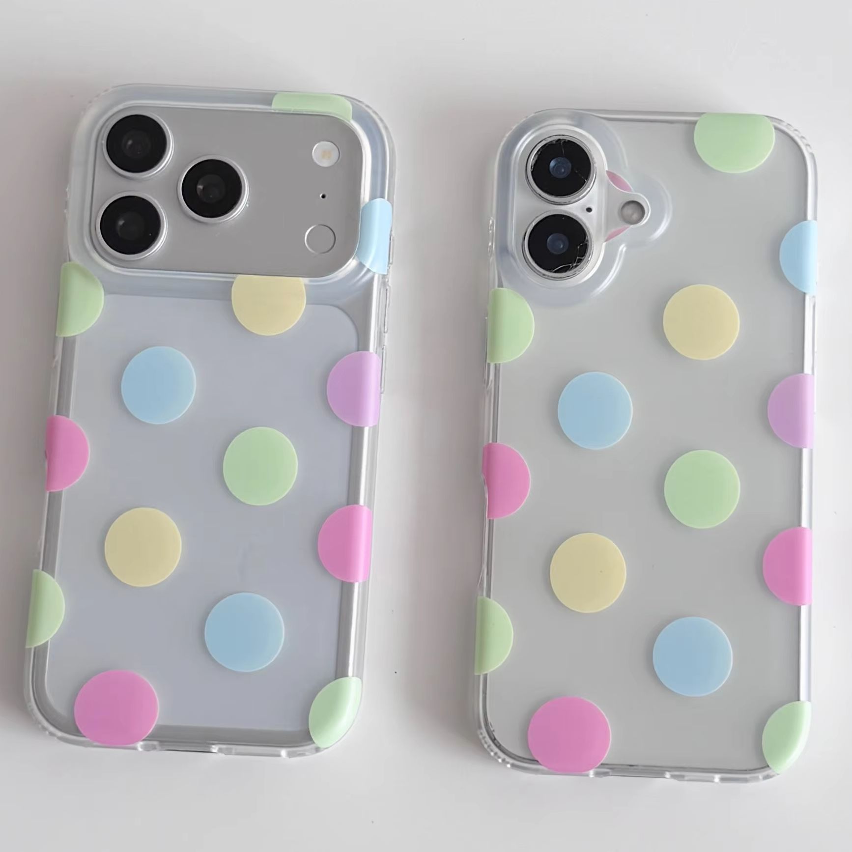 Korea Ins Colorful Polka Dots  - Phone Cases Xr Iphone ulasan dan harga