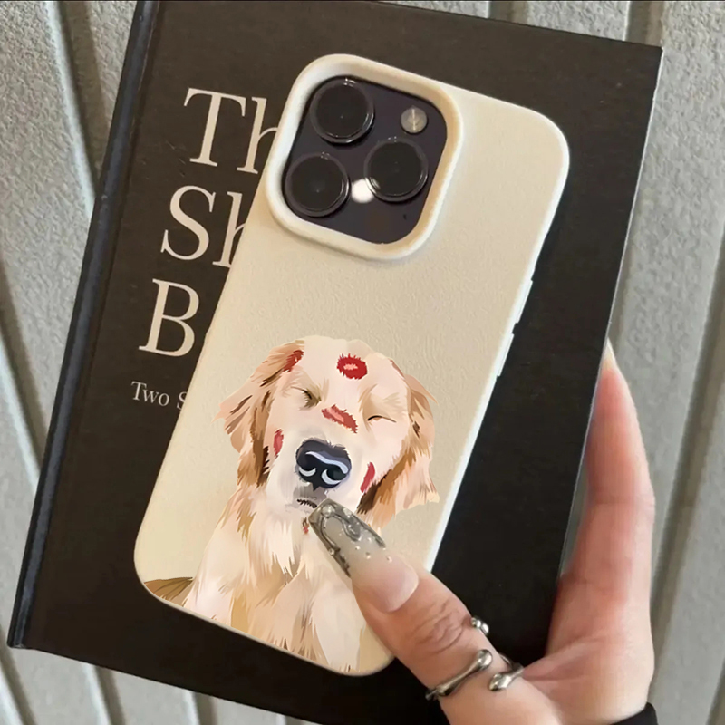 Cute Golden Retriever Red Lip  - Phone Cases Galaxy A16 5G ulasan dan harga