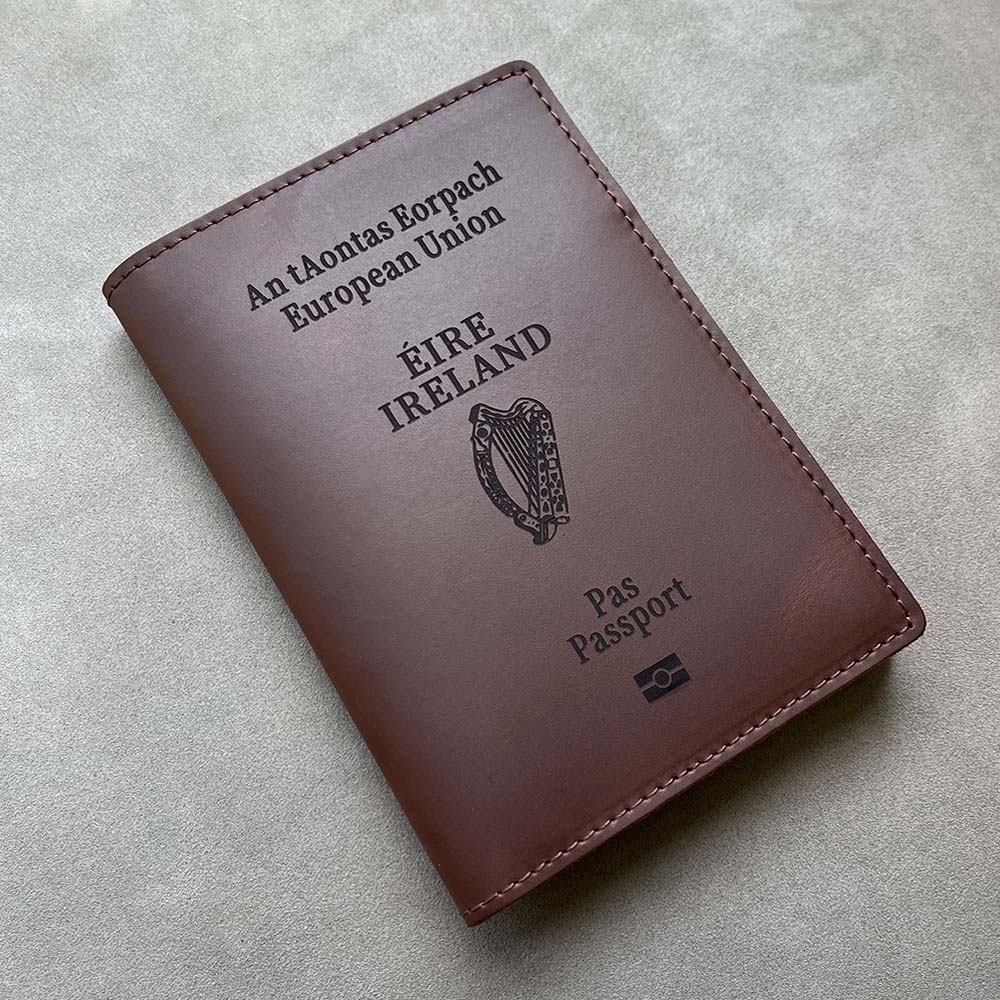 Personalised Leather Irish Pas - Phone Cases Ireland ulasan dan harga