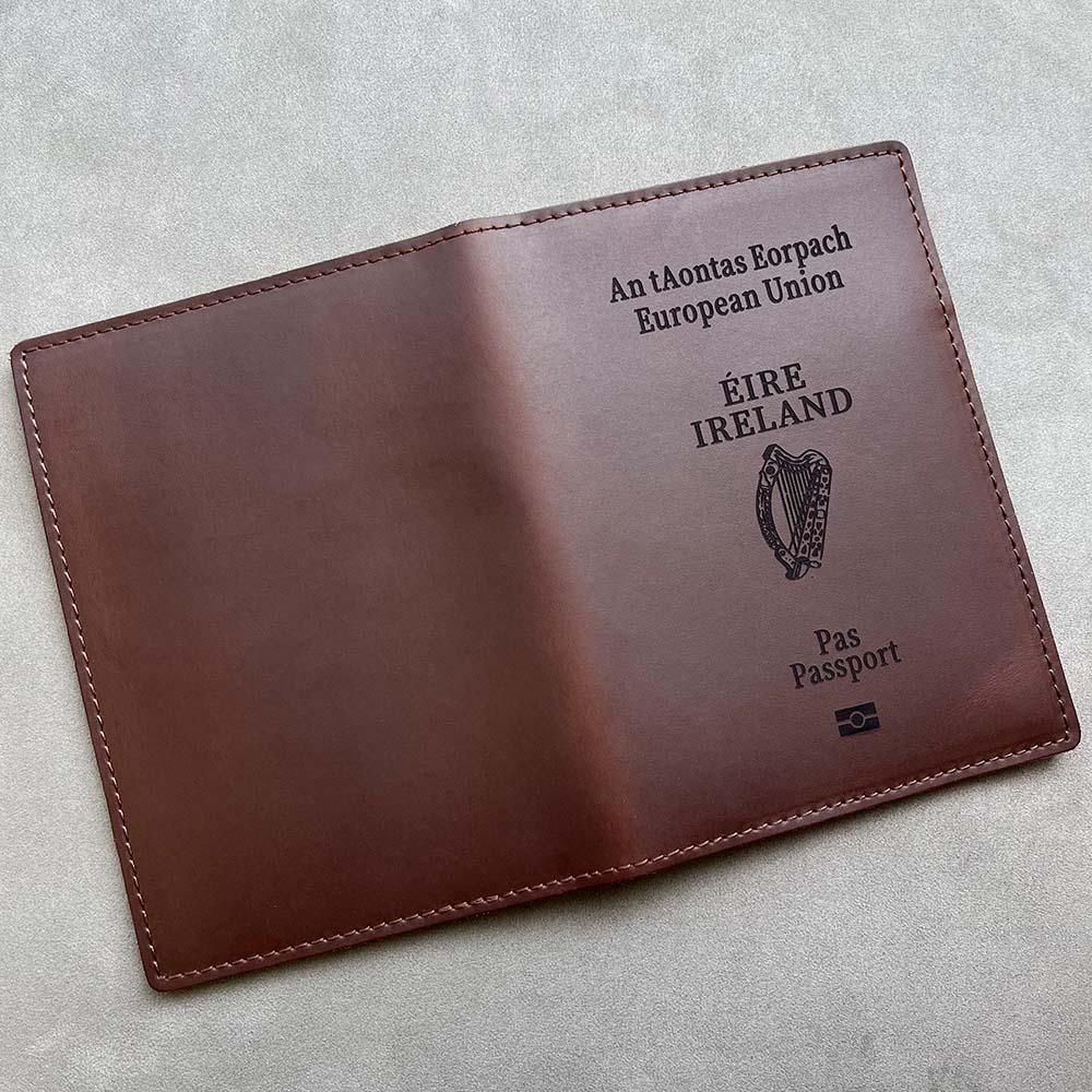 Personalised Leather Irish Pas - Phone Cases Ireland ulasan dan harga