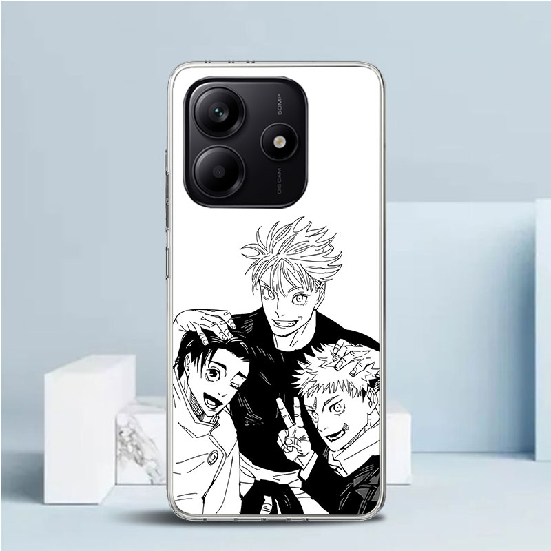 Black White Kaisen J-Jujutsu P - Phone Cases Jujutsu Kaisen ulasan dan harga